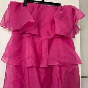 Abercrombie Pink Ruffled Dress